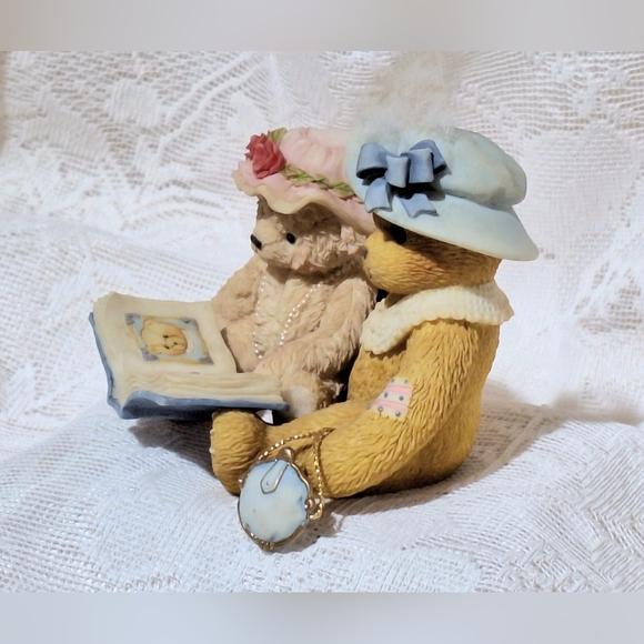 "Tess and Friend" Enesco Cherished Teddies "Things Do Not Change, We Do" @1999 - Picture 4 of 7